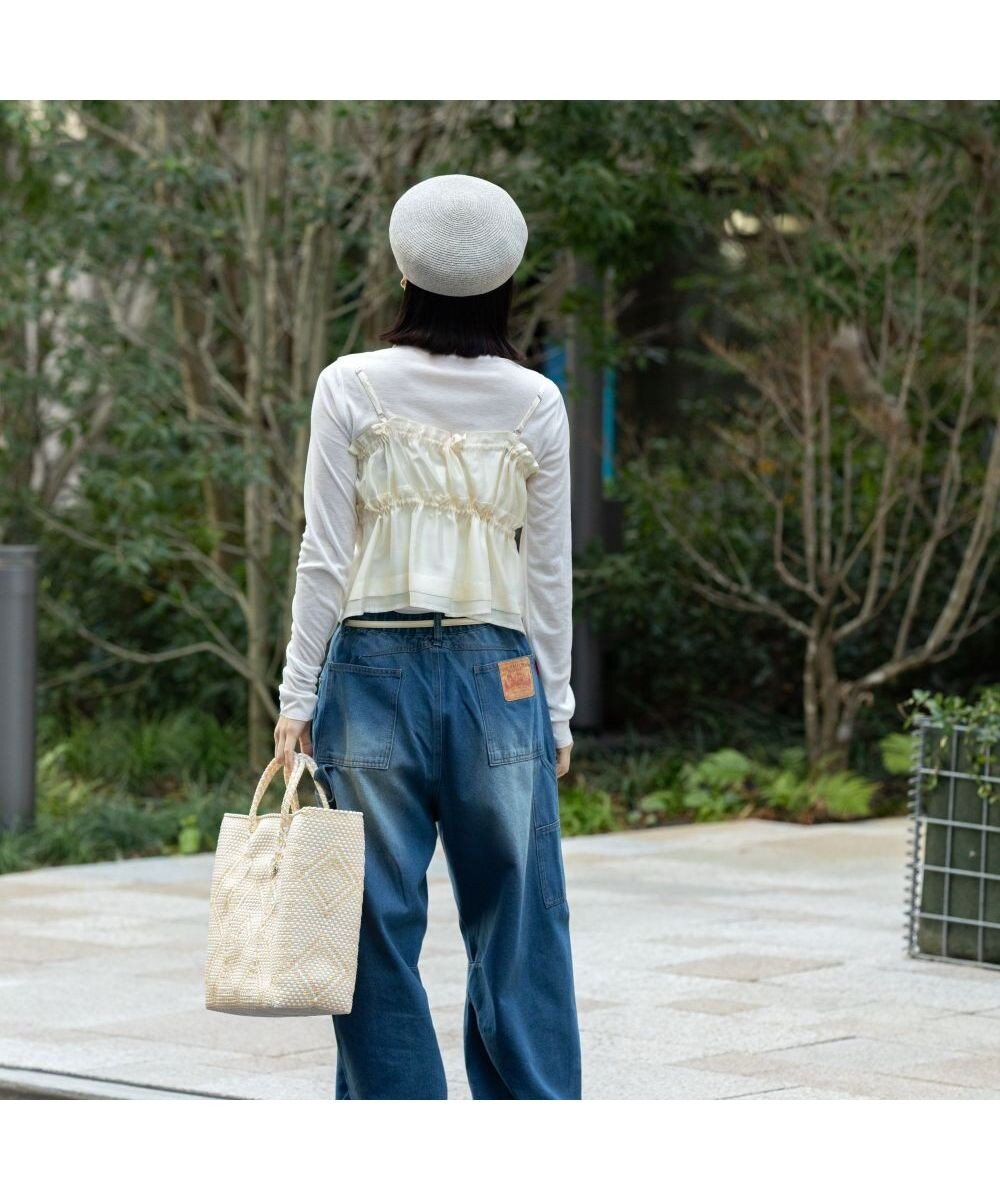 林八百吉商店 un chapeau　ペーパーブレードベレー 