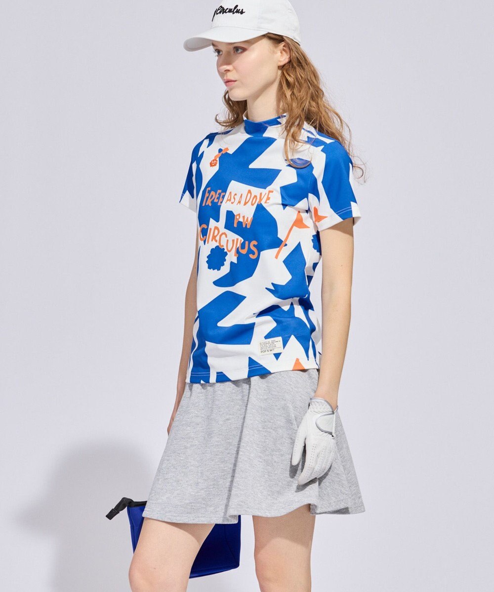 PW CIRCULUS 【WOMEN】裏毛スウェットフレアスカート ゴルフウェア レディース 