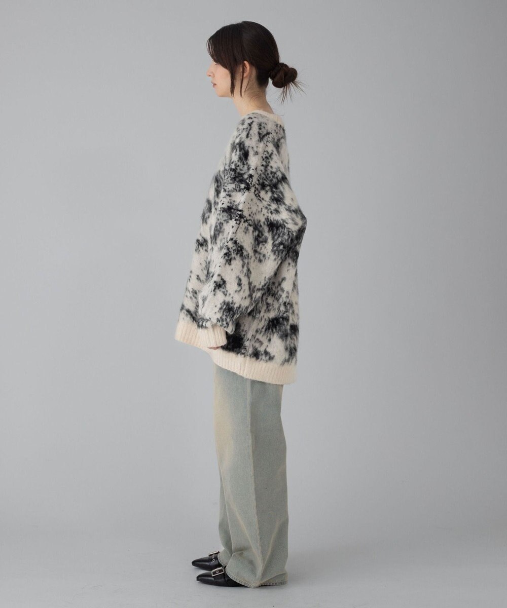 WEGO 【ユニセックス着用ITEM/MLサイズ展開】ファジーパターンプルオーバー 