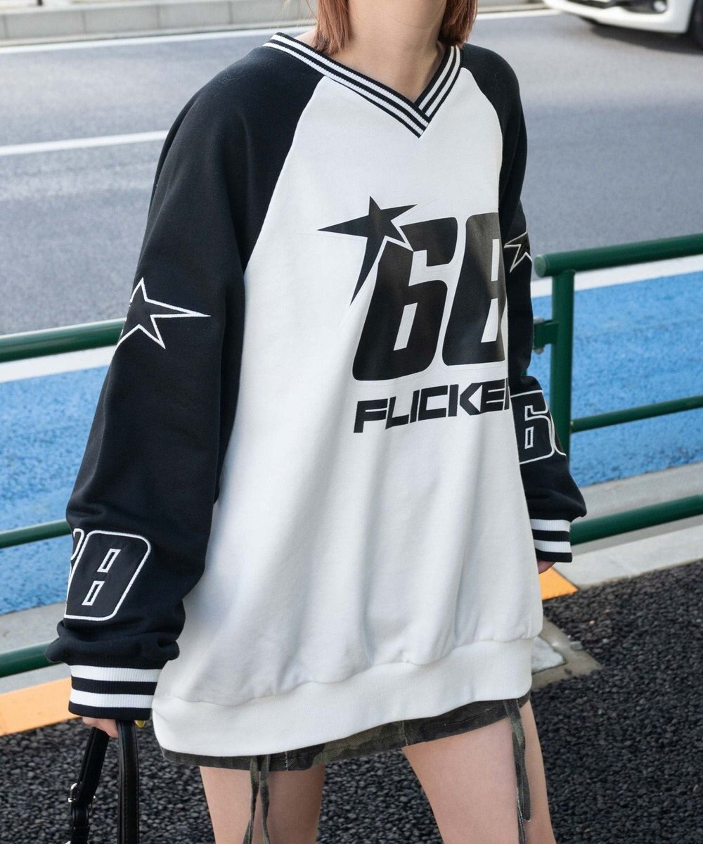 WEGO スターナンバリングプルオーバー 