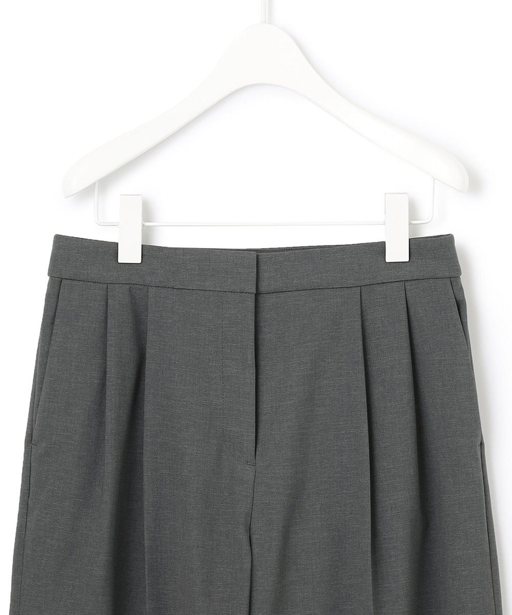 ICB 【洗える】 LinenLikeOx ワイドストレートパンツ 