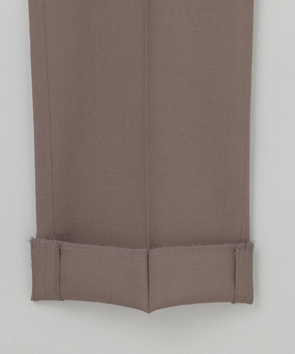 GOTAIRIKU ロングセラー【洗える/折り目加工/シワになりにくい/ウエストアジャスター】ウォッシャブル サマーウール100％パンツ_限定色(ノータック)25年モデル 