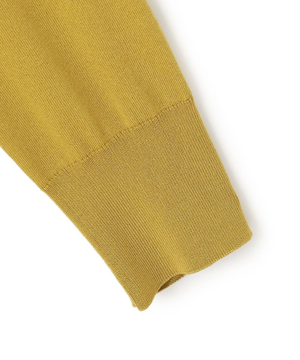 ICB L 【洗える】シルクヴィスコースハイゲージ Vネックニット 