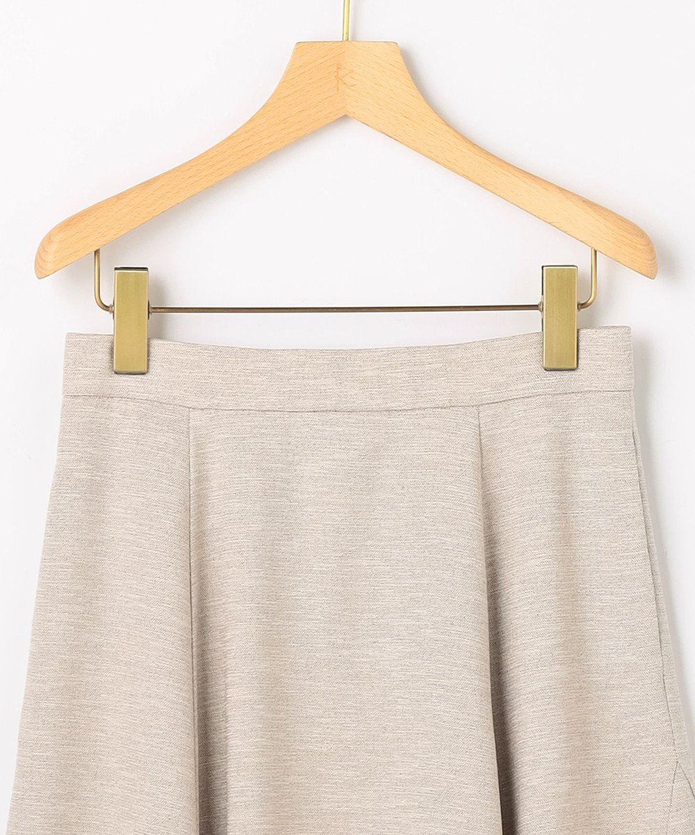 組曲 S ライトリネンライクフレア スカート 