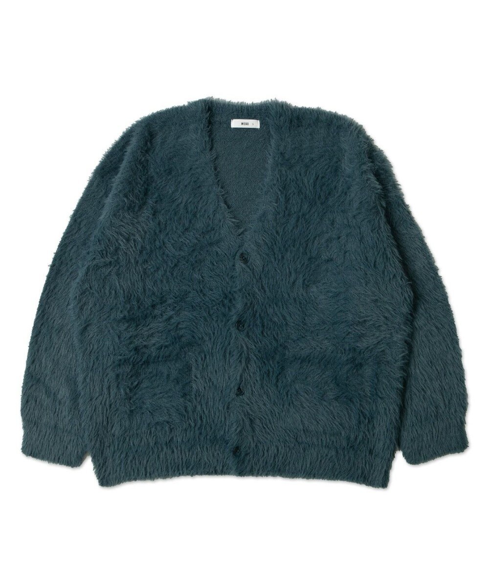 WEGO 【ユニセックス着用ITEM】フェザーカーディガン 