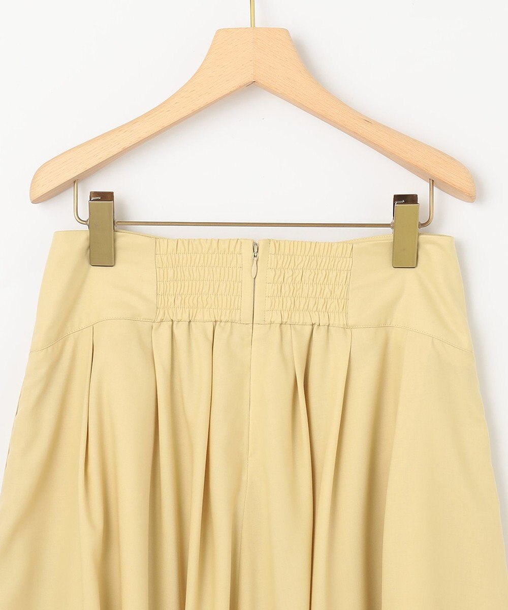 組曲 タックフレアカラースカート 