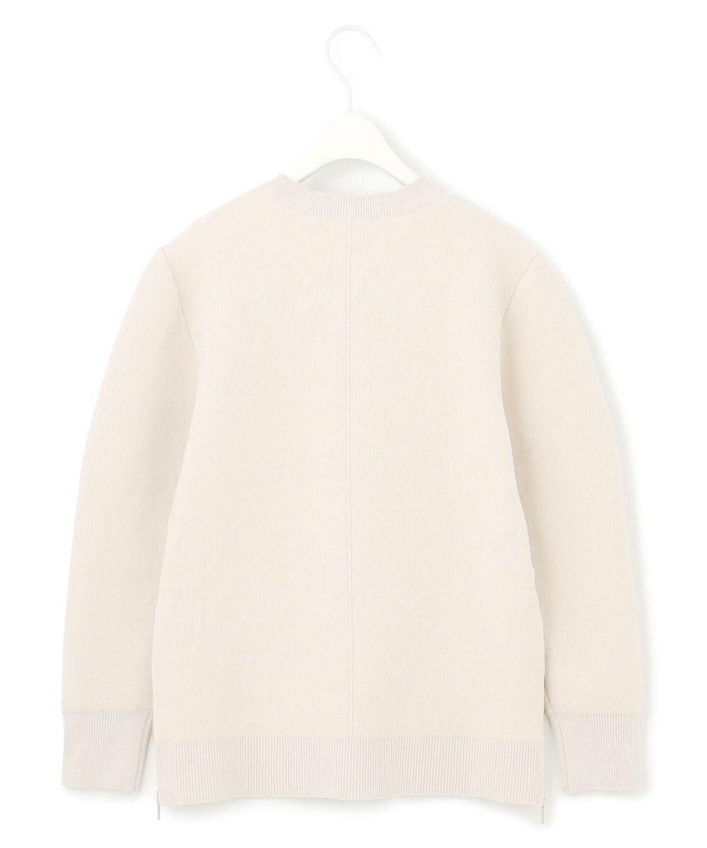 ICB L 【洗える】コットンシェニール コクーンスリーブニット 