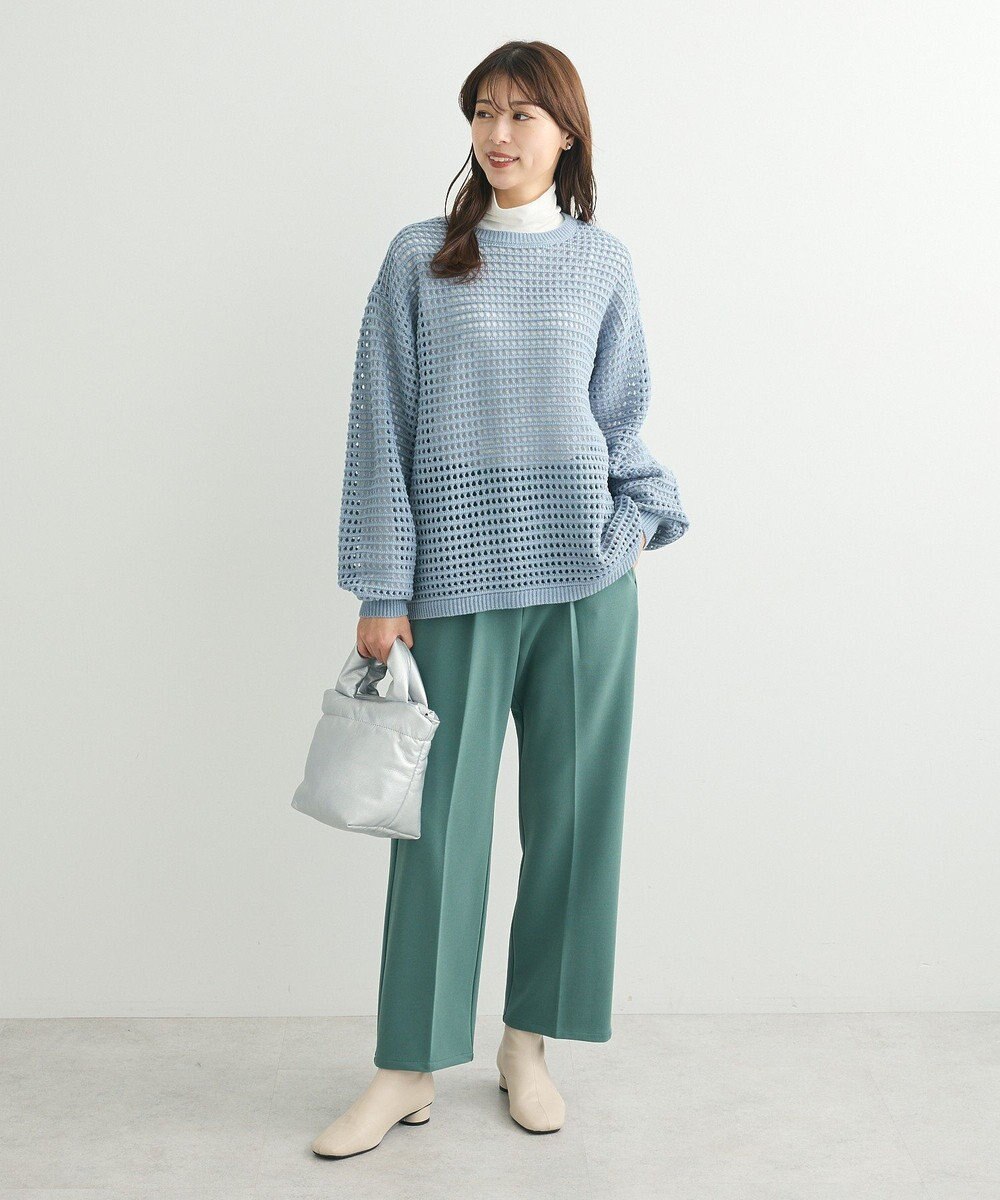 Green Parks ・Ｐｅｔｉｔ　Ｆｌｅｕｒ　タックテーパードパンツ 