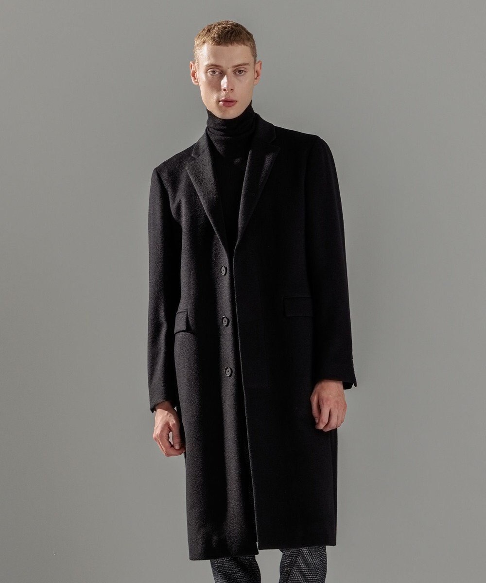 JOSEPH HOMME グロッシーウール　チェスターコート 