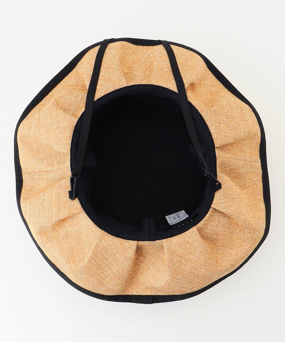 TOCCA 【UV99%以上カット・吸水速乾・抗菌防臭・洗える・サイズ調整可】FRILL HAT ハット 