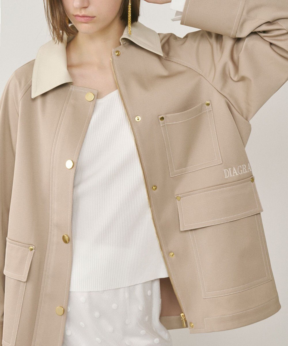 GRACE CONTINENTAL カバーオールジャケット 