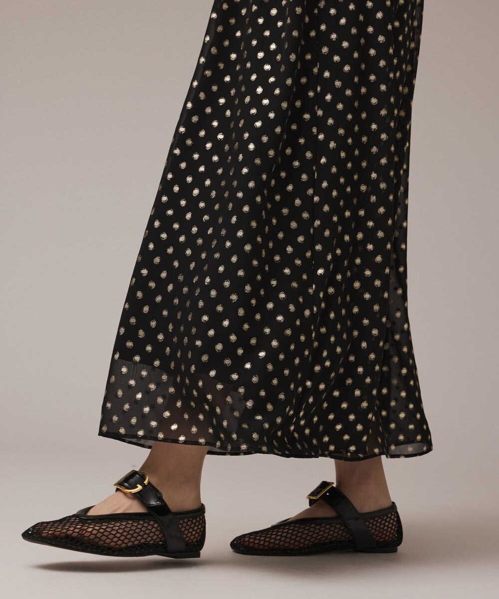 GRACE CONTINENTAL フォイルドットキャミワンピース 