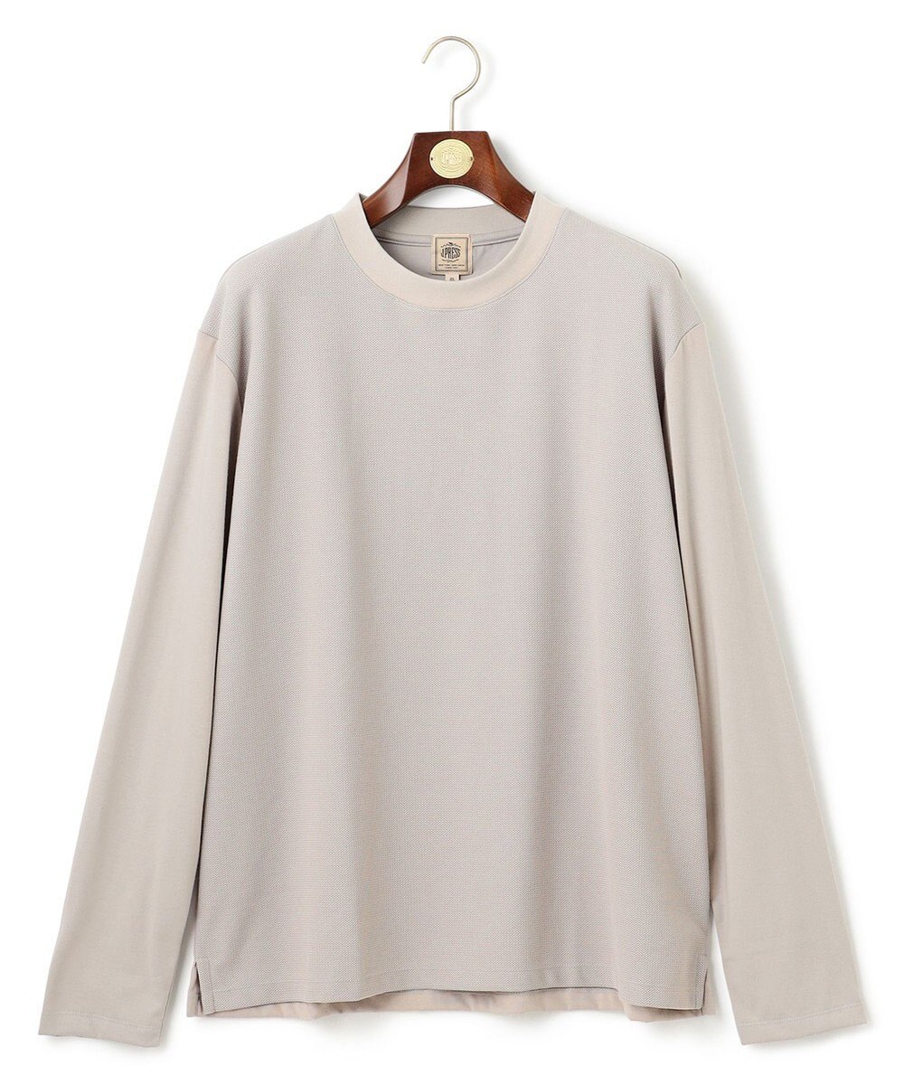 J.PRESS MEN 【KING SIZE】【ビジネス対応】【J.PRESS PREMIUM JERSEY】無地 ロングスリーブTシャツ 