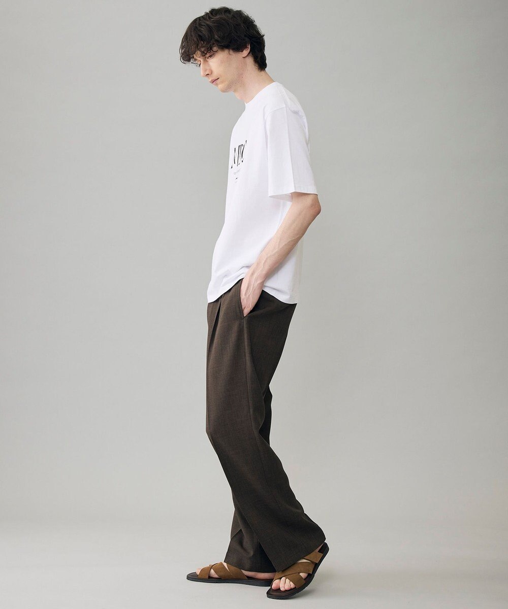 UNFILO MENS ウーリーノ 2タックスラックス 
