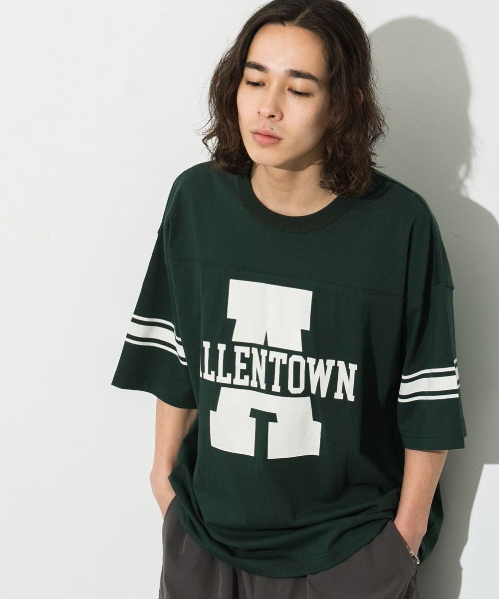 WEGO 【ユニセックス着用ITEM/手洗い可/MLサイズ】フットボールBIG　T（S） 