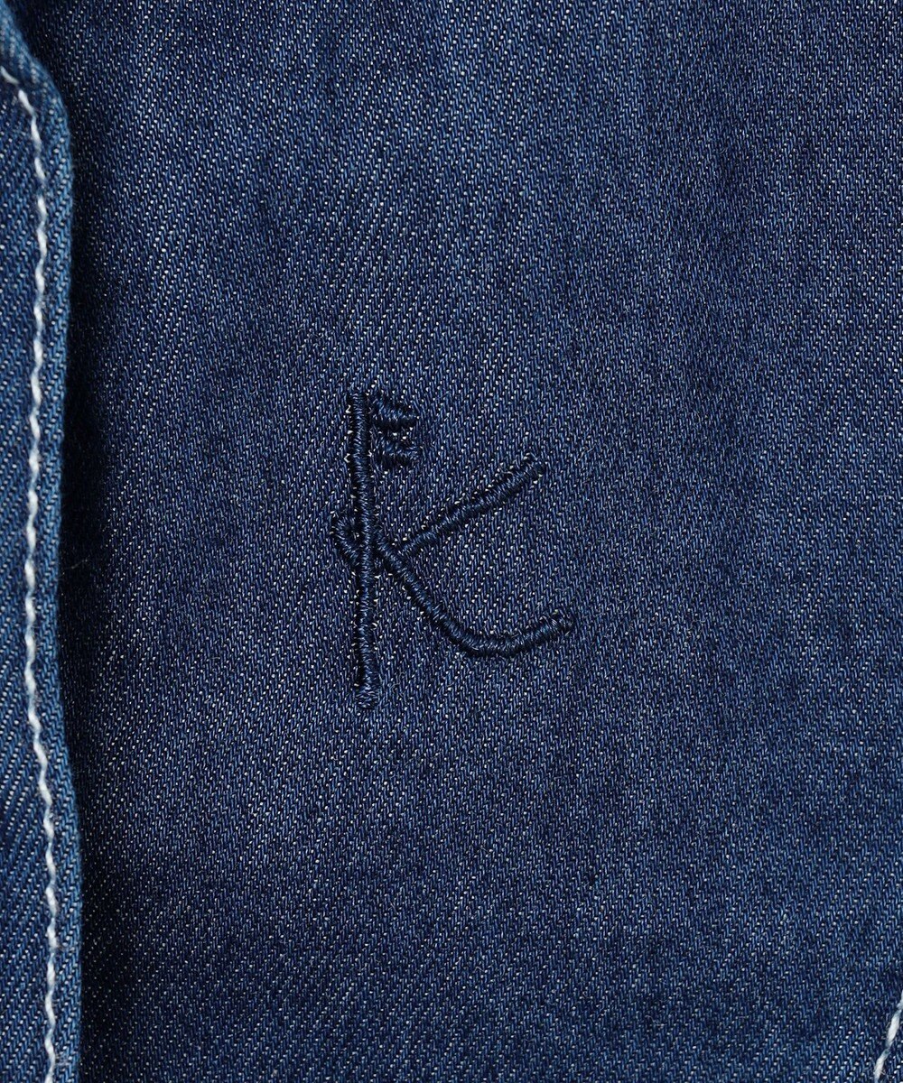 組曲 KIDS 【100㎝】デニム ワンピース 