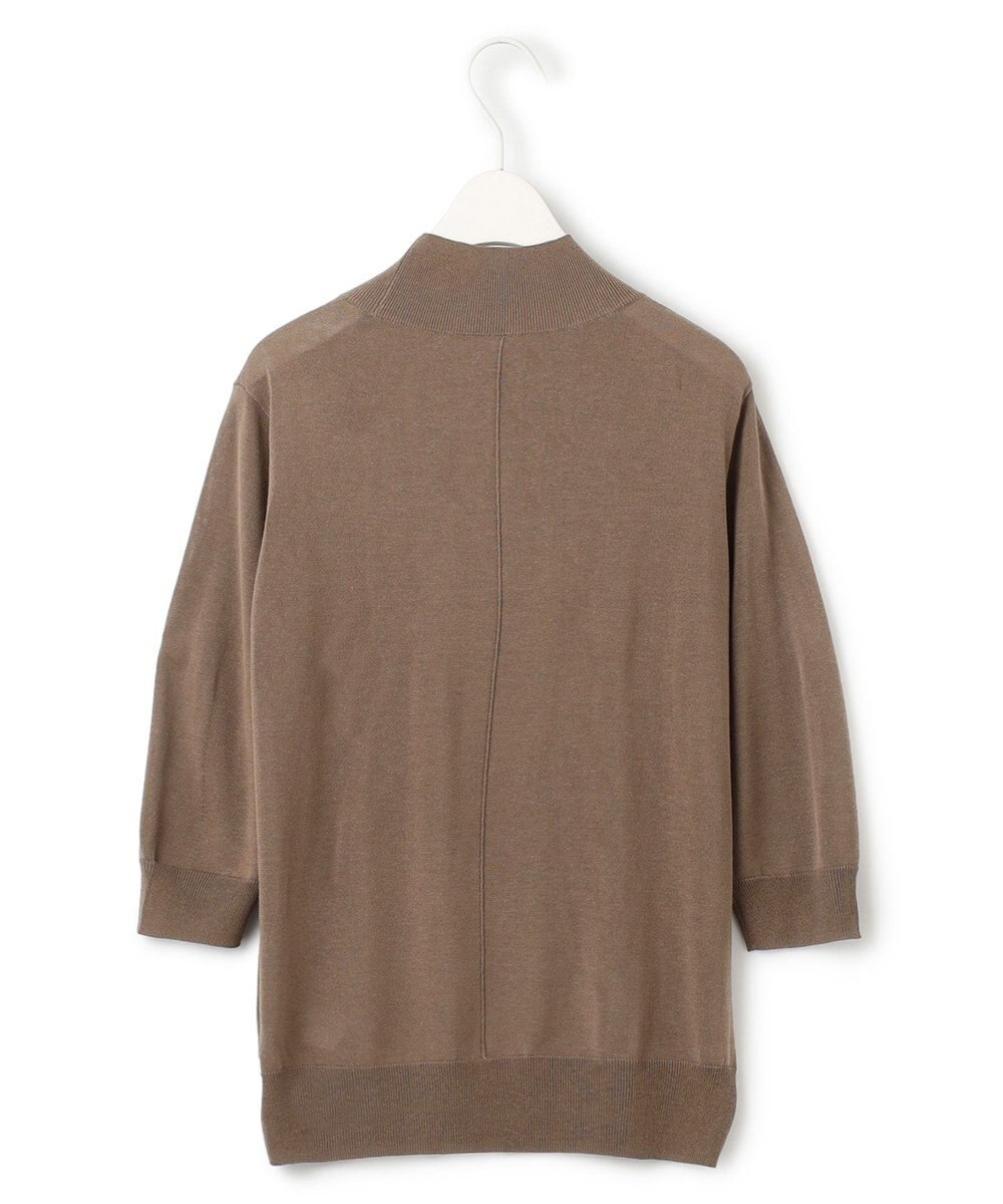 ICB 【洗える】 ウールアセテートハイゲージ ハイネックプルオーバー 