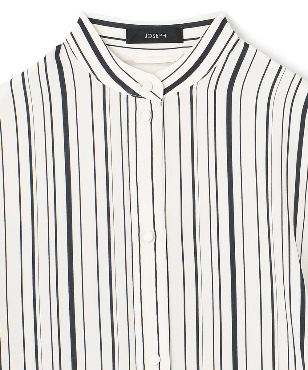 JOSEPH シルクアニメーション　シャツドレス 