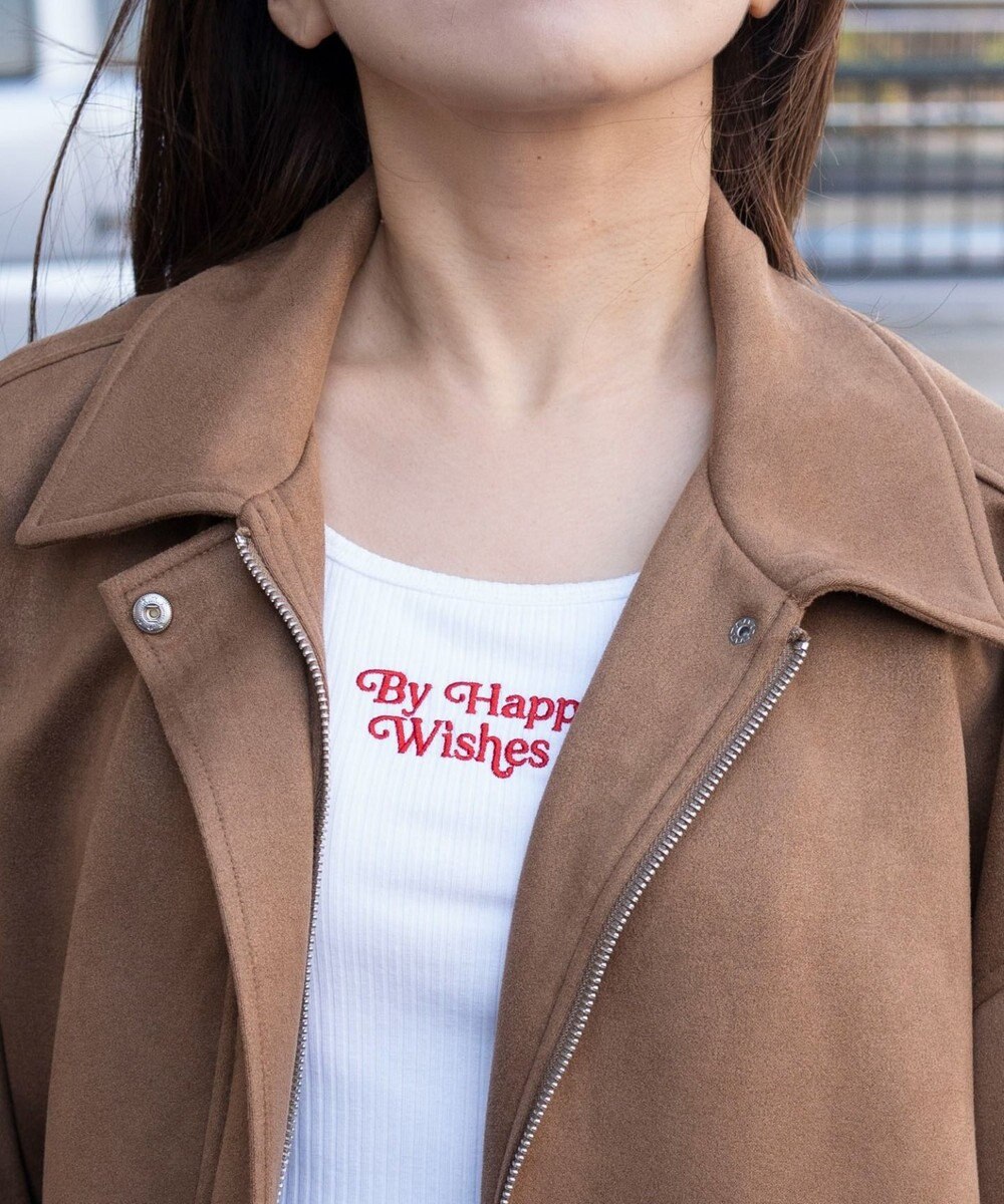 WEGO スウェードポンチジャケット 