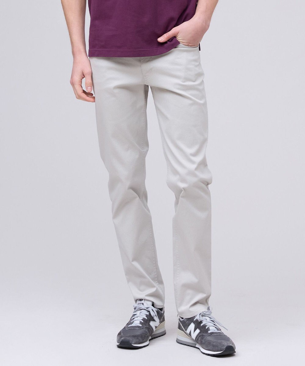 J.PRESS MEN 【ストレッチ】コンパクトピケストレッチ５ポケット パンツ 