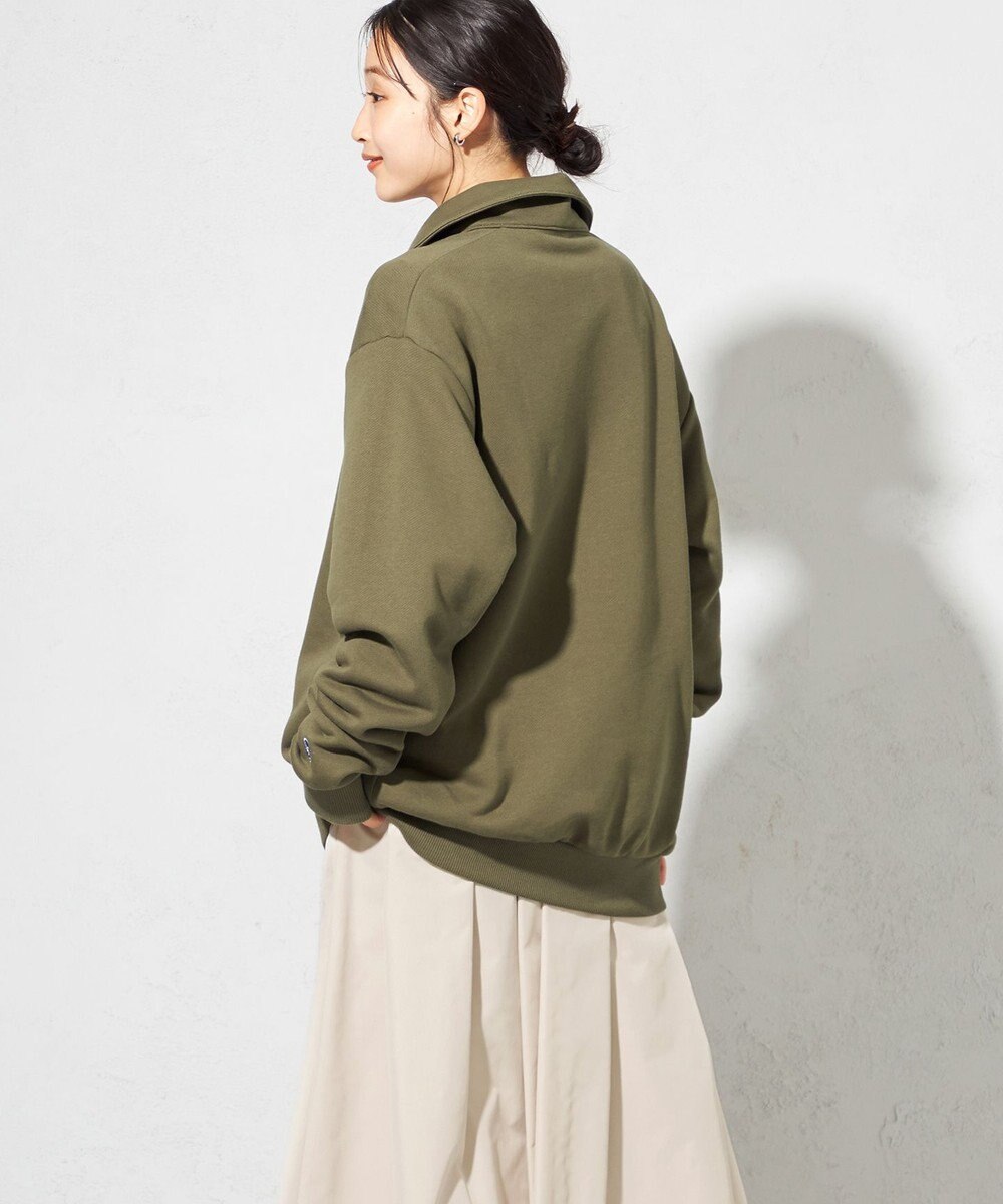 SHARE PARK LADIES 【UNISEX】MVS裏毛ハーフジップスウェット（S・Mサイズ） 