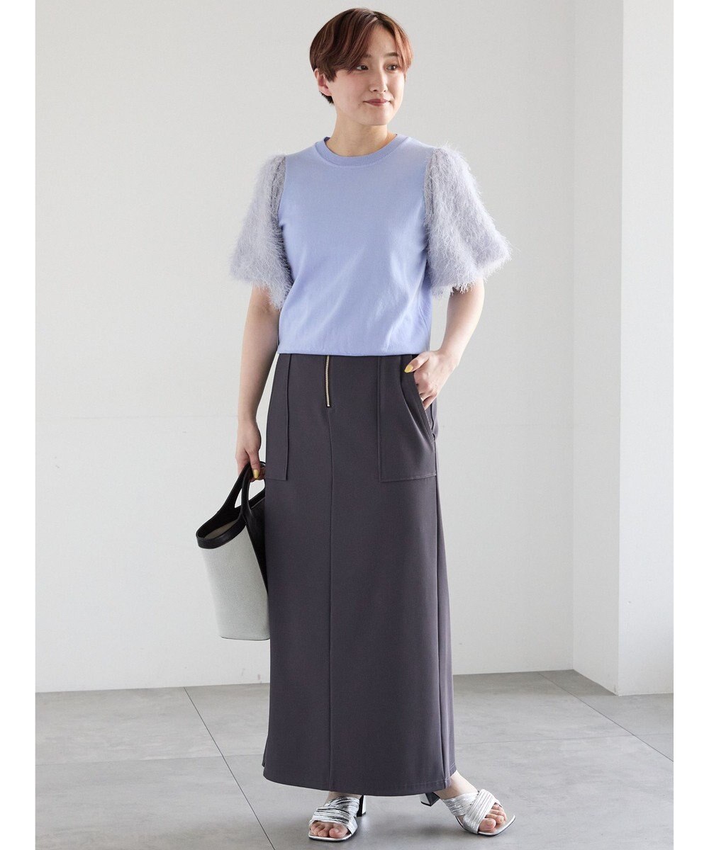 Te chichi シャギーバルーンスリーブニット 