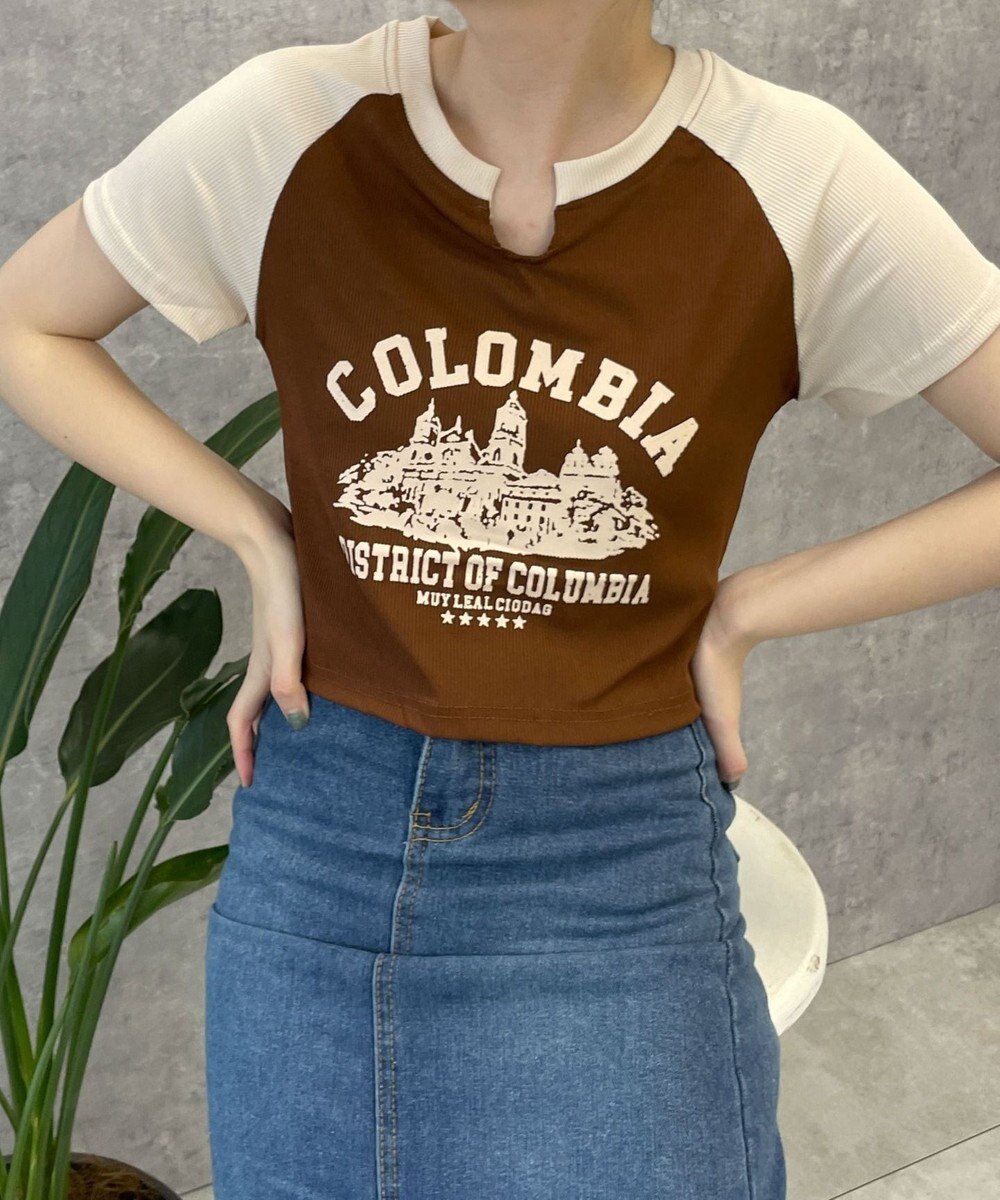 WEGO リブショートCOLOMBIAT 