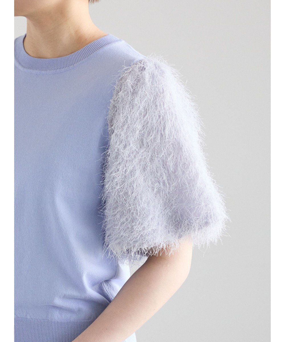 Te chichi シャギーバルーンスリーブニット 