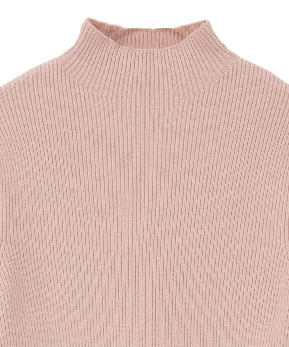 earth music&ecology ハートプレートリブニットプルオーバー 