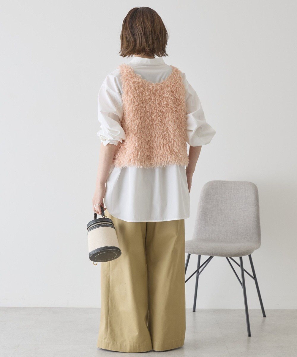 AMERICAN HOLIC 【選べる丈】フェザーVネックベスト 