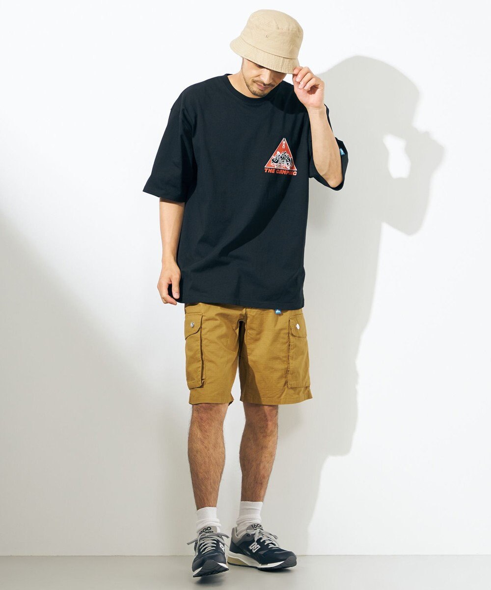 SHARE PARK MENS 【UNISEX】UVカット アートコラボTシャツ〈CAMP〉 