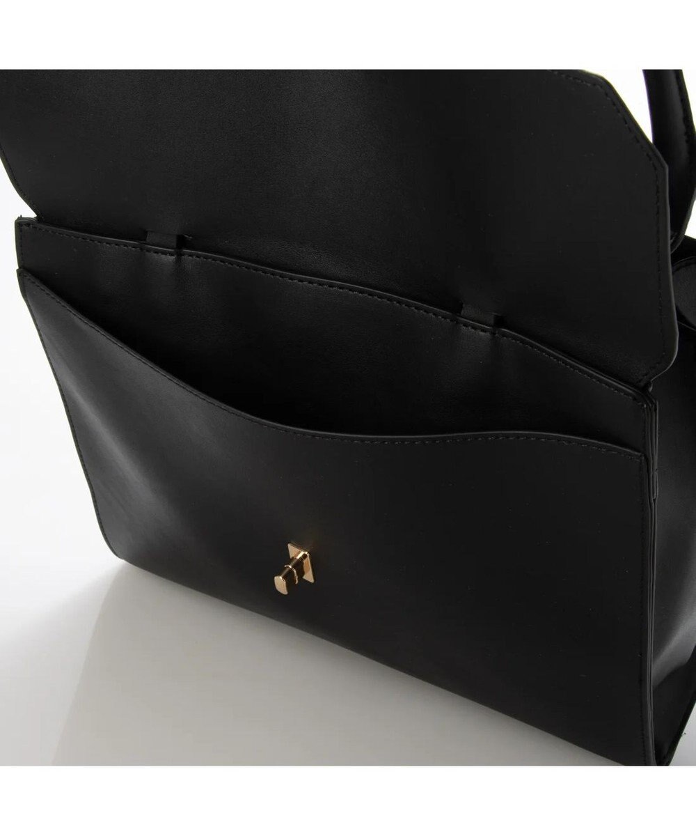 UNBILLION cachecache WEB限定ヒネリディテールA4トートバッグ 