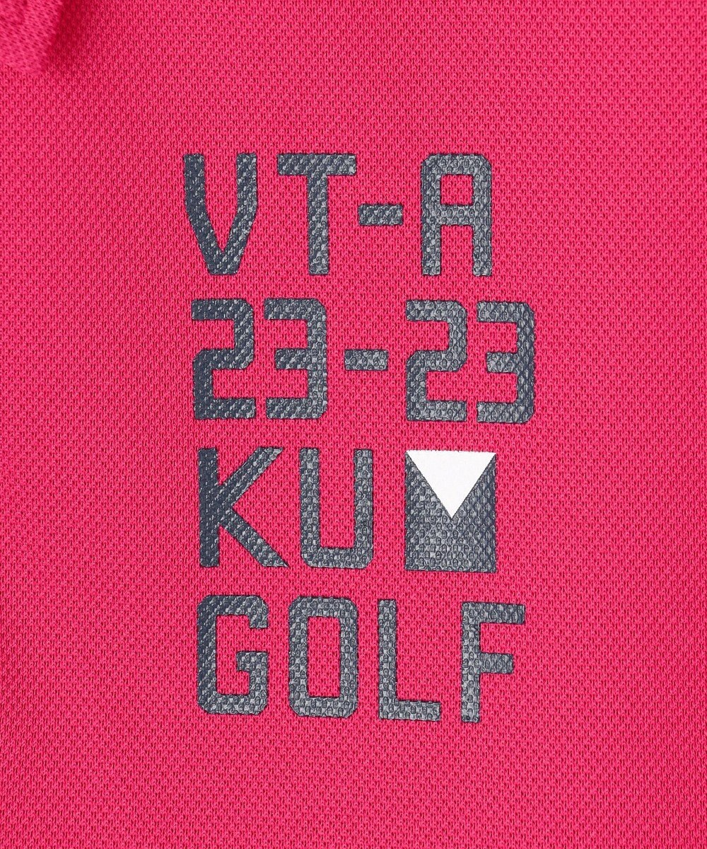 23区GOLF 【WOMEN】エイトロックカノコ カラーポロシャツ 