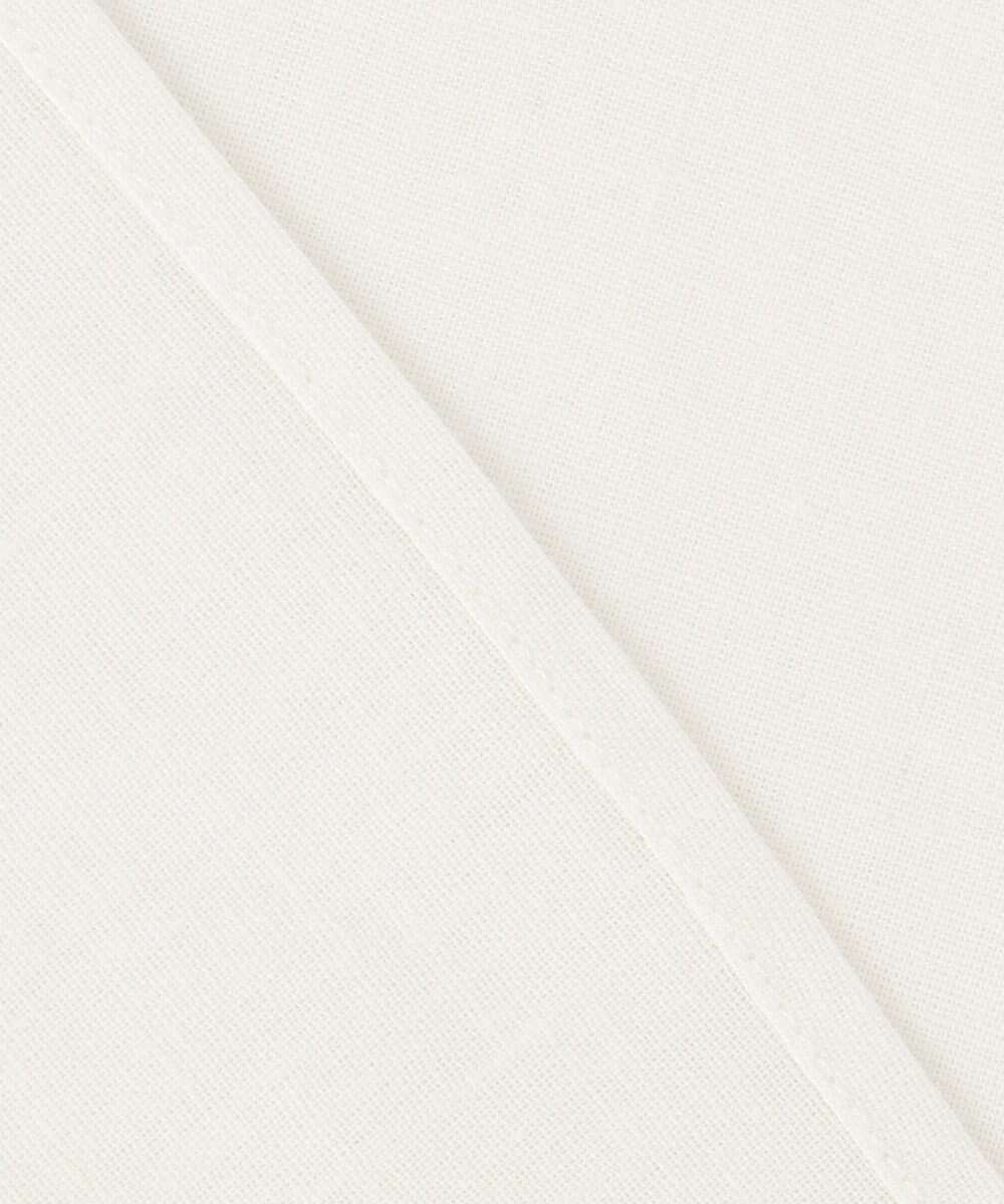 UNFILO 【洗える】リネンレーヨン　スキッパーシャツ 