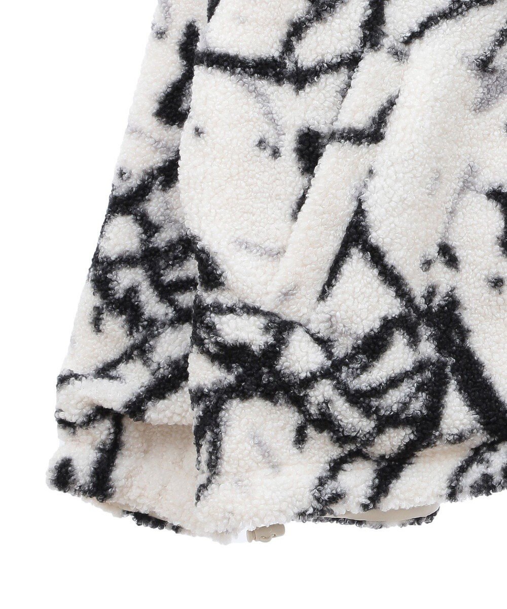 Green Parks リバーシブルプリント柄ボアブルゾン 