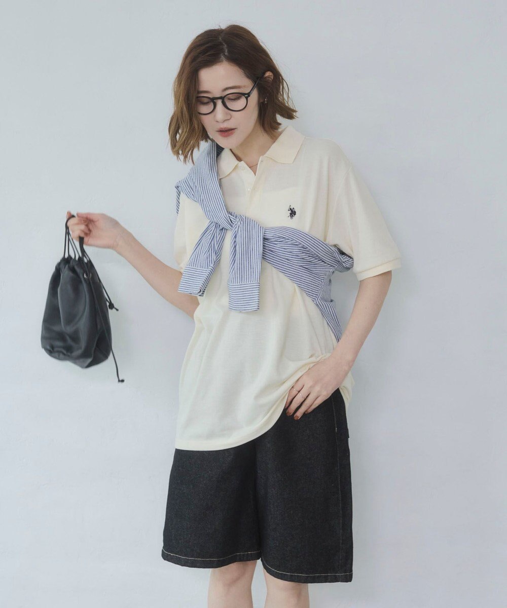 WEGO 【ユニセックス着用ITEM/SMLサイズ展開】U.S. POLO ASSN.別注ポロシャツ 