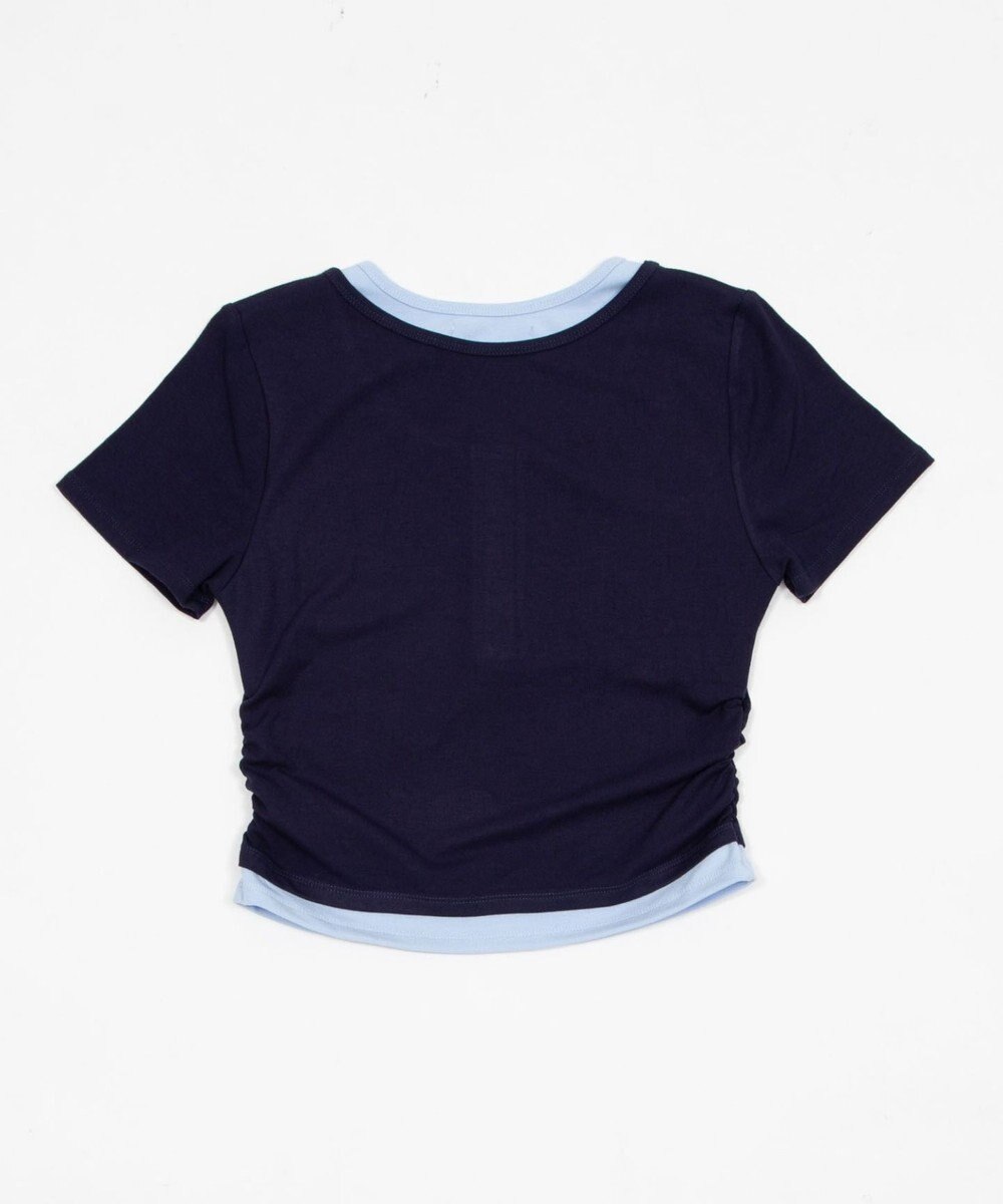 WEGO ヘンリーネックレイヤードT 