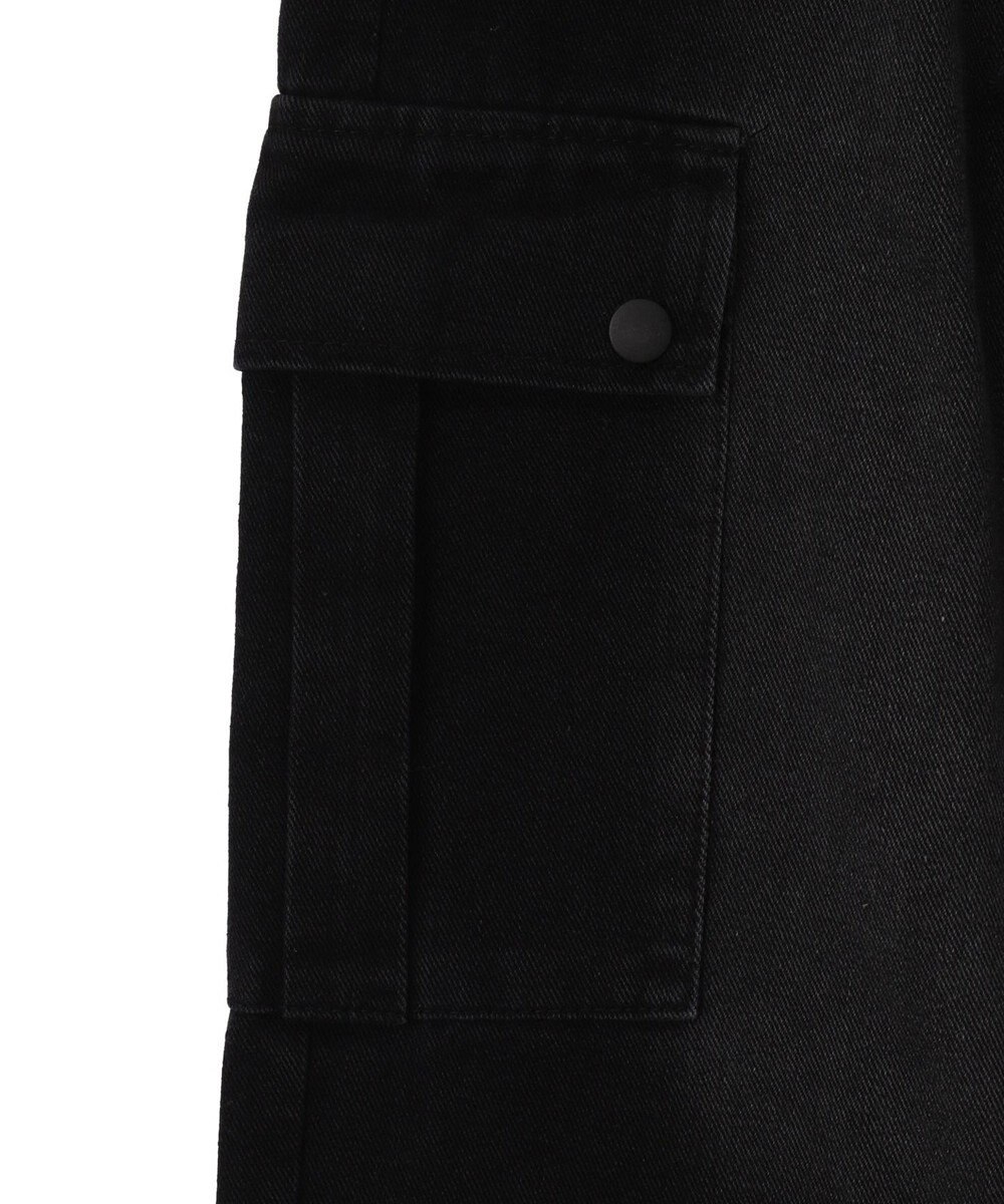 WEGO 【ウエストゴム】ドローコードウオッシュドカーゴデニム 