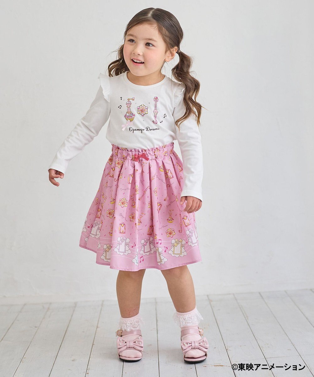 ANY KIDS 【も～っと！おジャ魔女どれみ×any FAM】長袖Tシャツ 