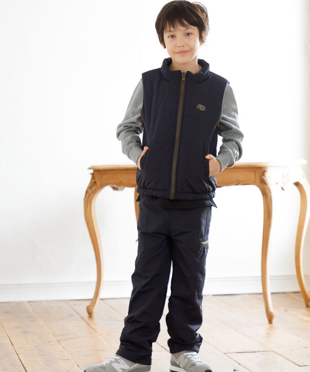 J.PRESS KIDS 【140-170cm】ブル刺繍 ブロッキングトレーナー 