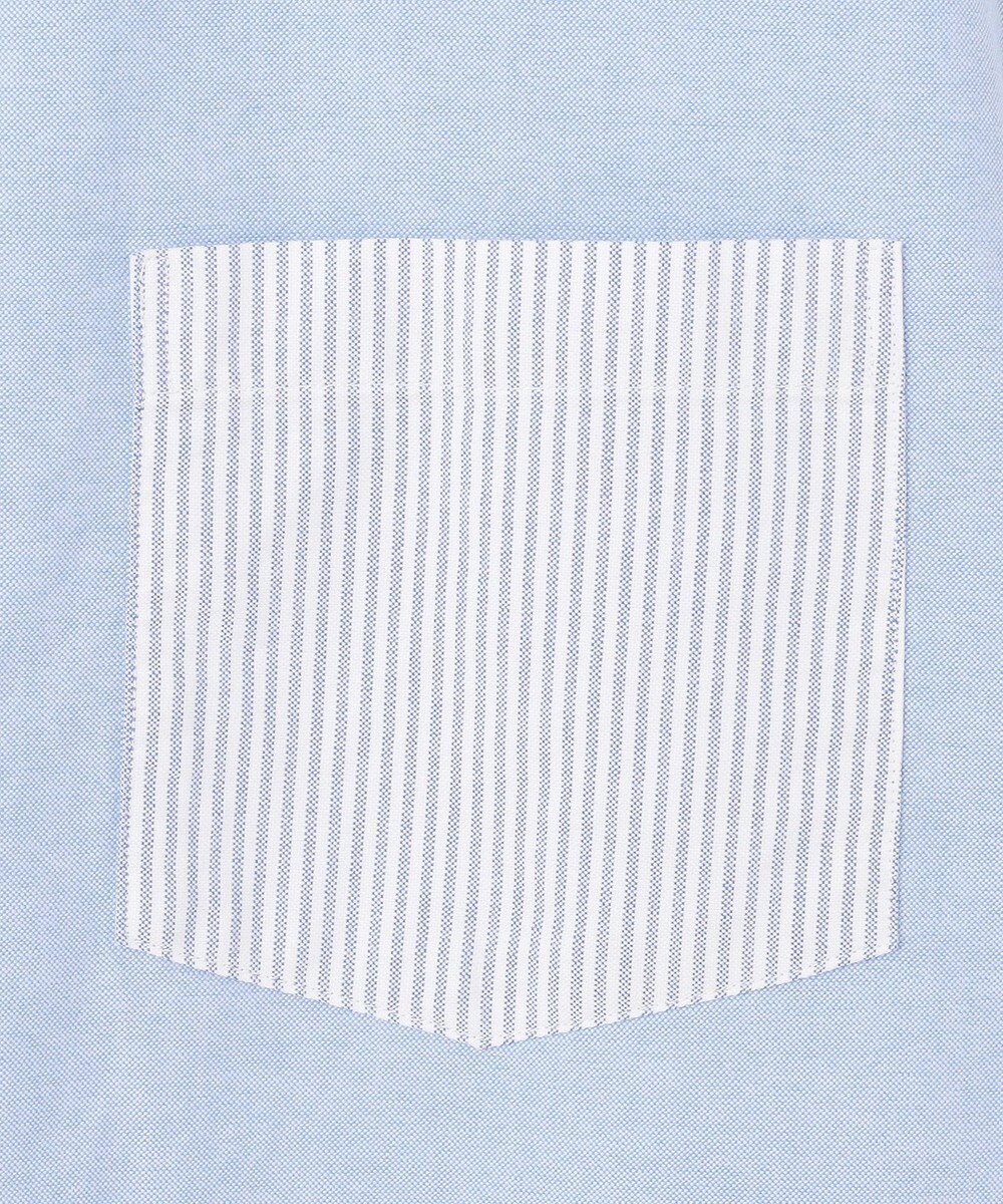 J.PRESS YORK STREET 【UNISEX】オックスフォード クレイジーパターン シャツ/バンドカラー 