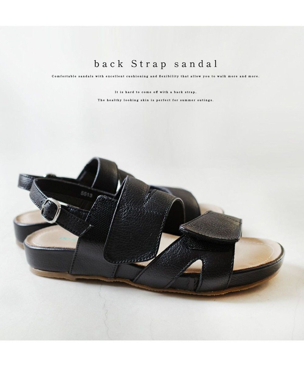 Pointer 本革 バックストラップサンダル 