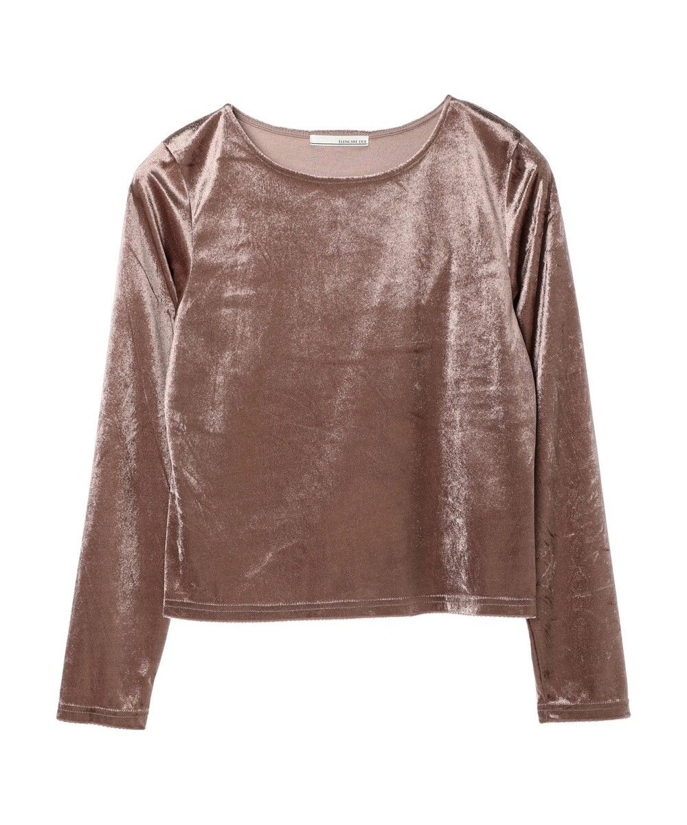 Green Parks ・ＥＬＥＮＣＡＲＥ　ＤＵＥ　ベロアクルーロングＴＥＥ 