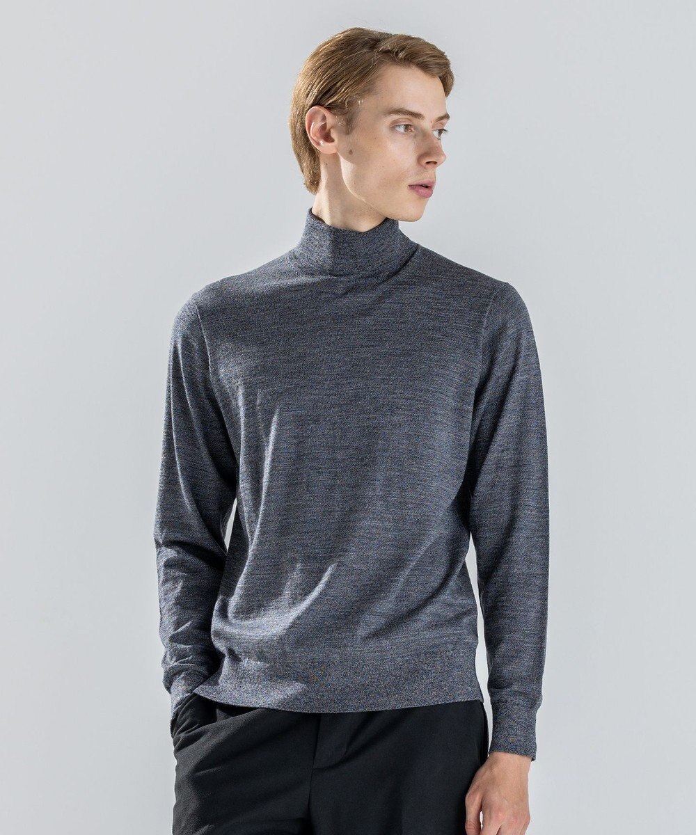 JOSEPH HOMME ウォッシャブルメリノ　タートルネックニット 