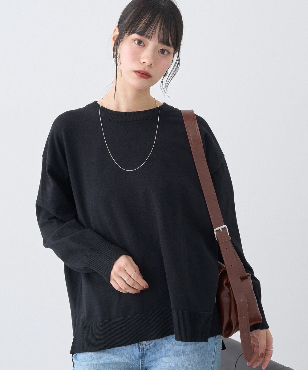 earth music&ecology 【洗濯機洗い可】レンチング(TM)エコヴェロ(TM)(チュニック) 