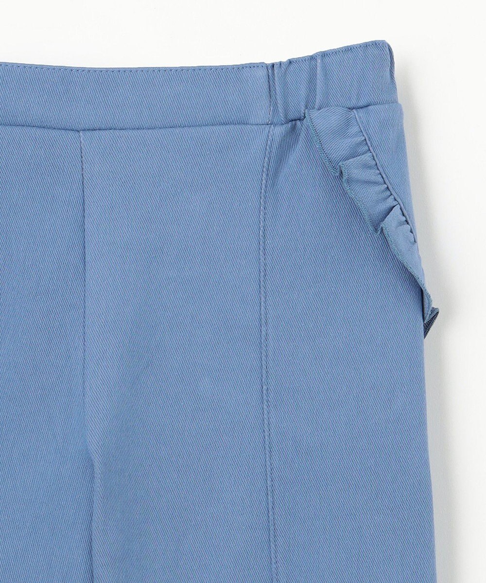 組曲 KIDS 【150-160㎝】フレアーデニムニット パンツ 