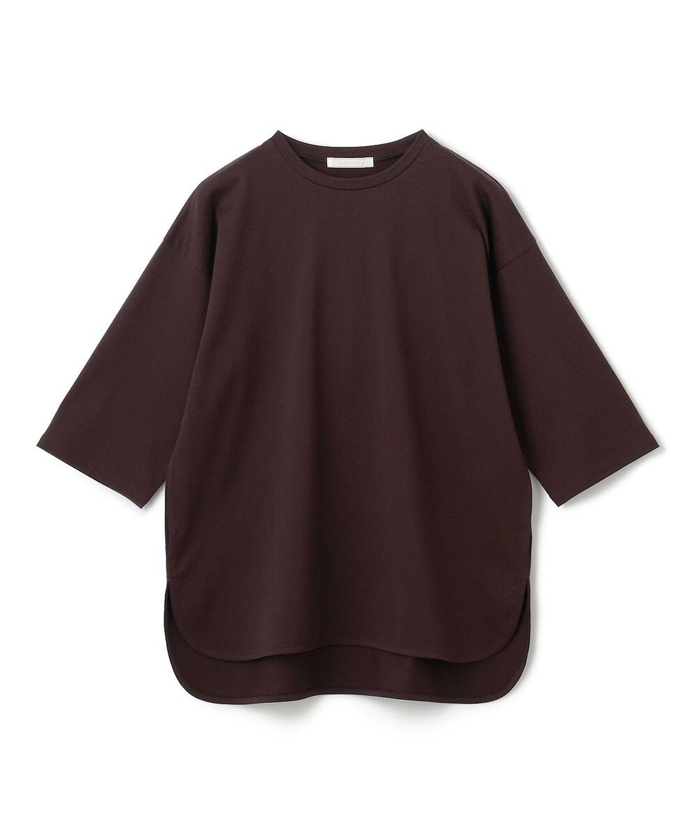 BEIGE， 【BEIGEecru/WEB限定・洗える】JERSEY STITCH / コットンオーバーサイズトップス 