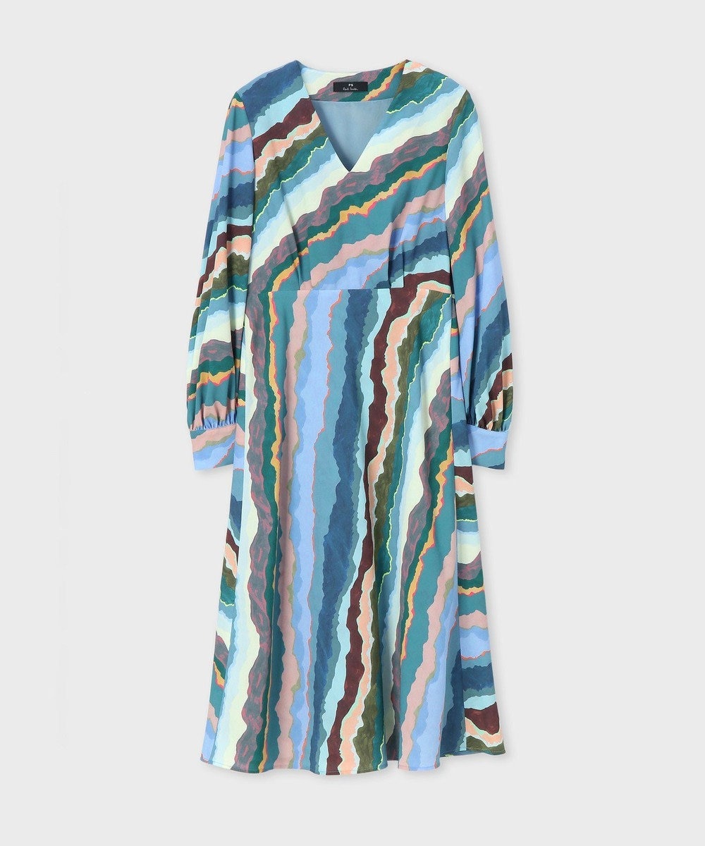 Paul Smith 【洗える】Torn Stripe ワンピース