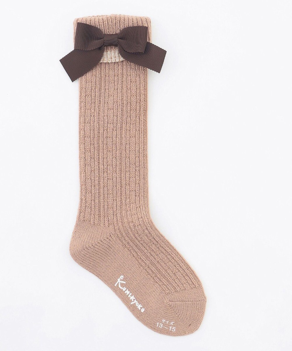 組曲 KIDS 【13-24㎝】ローゲージ ハイソックス 