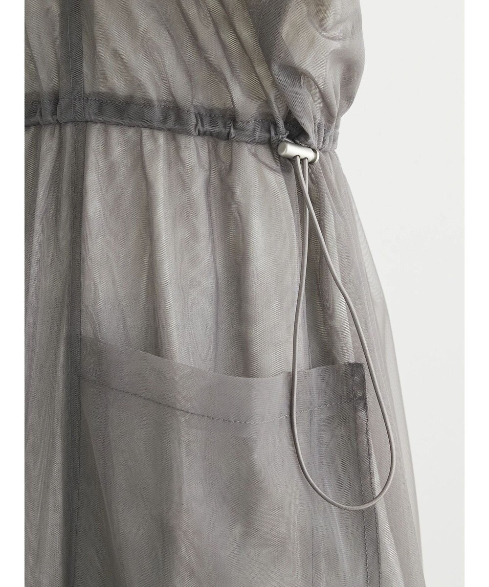 Green Parks ・ＥＬＥＮＣＡＲＥ　ＤＵＥ　チュールドロストキャミワンピ 